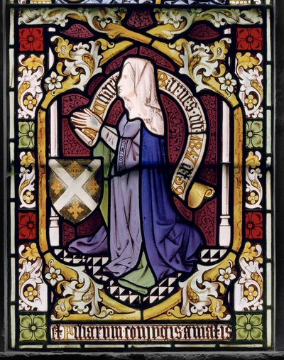 Augusta Charlotte, Ralph Barnes Wife, 1850 by Augustus Welby Northmore Pugin